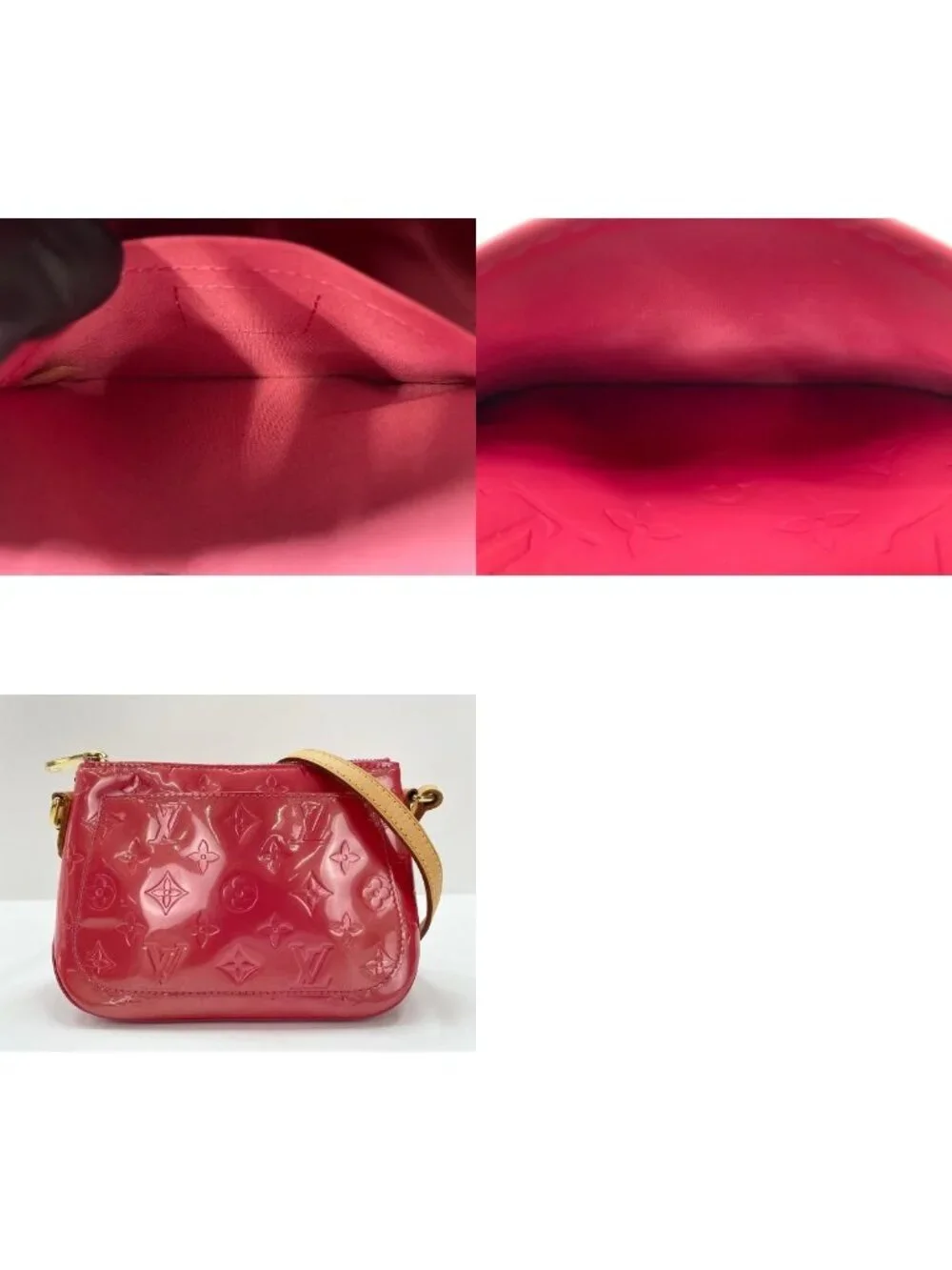 Louis Vuitton Shoulder Bag Vernis Minna Street